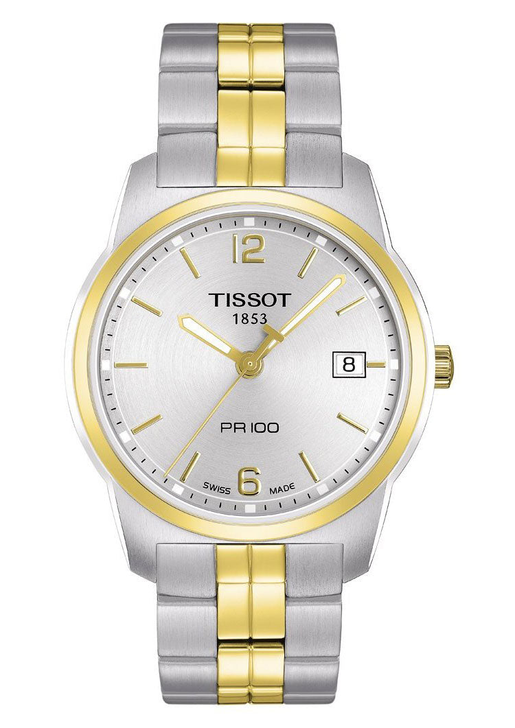 Tissot PR100 Silver Dial T0494102203701 Men's Watch