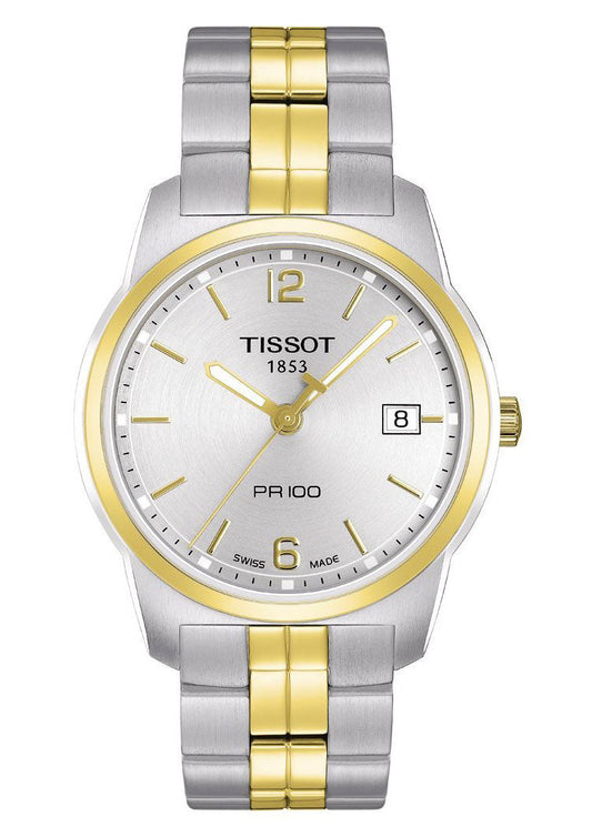 Tissot PR100 Silver Dial T0494102203701 Men's Watch