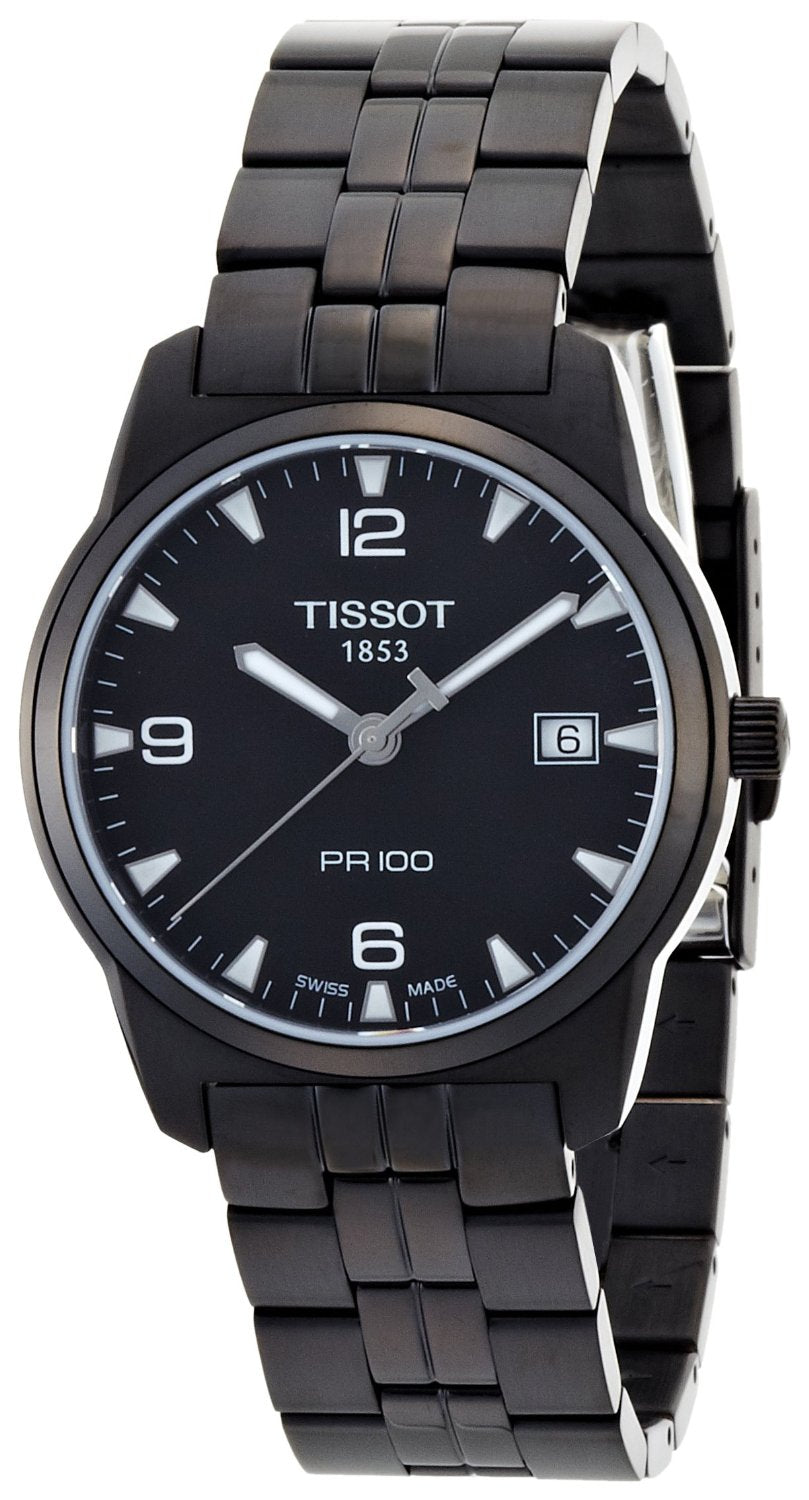 Tissot PR 100 Black Dial T0494103305700 Men's Watch