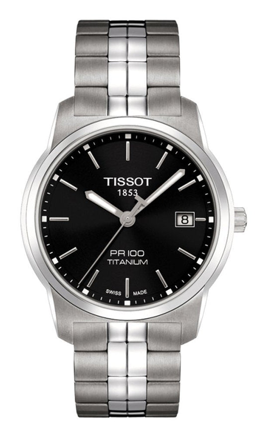 Tissot PR100 Black Dial T0494104405100 Men's Watch