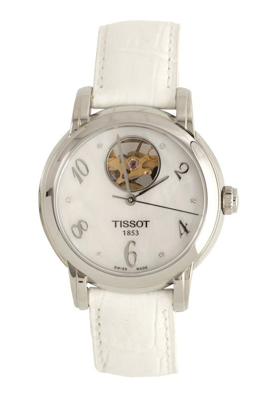 Tissot Lady Heart White Mother Of Pearl Dial T050.207.16.116.00 Ladies Watch