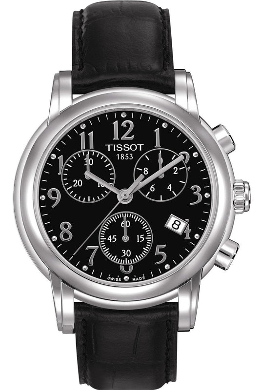 Tissot Dressport Black dial T050.217.16.052.00 Ladies Watch