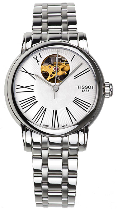 Tissot Lady Heart Automatic Silver Dial T0502071103300 Ladies Watch