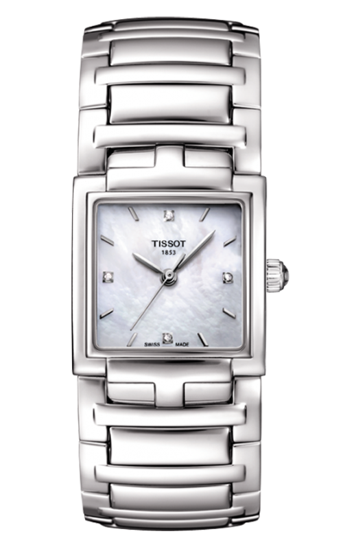 Tissot T-Evocation Mother of Pearl Dial T051.310.11.116.00 Ladies Watch