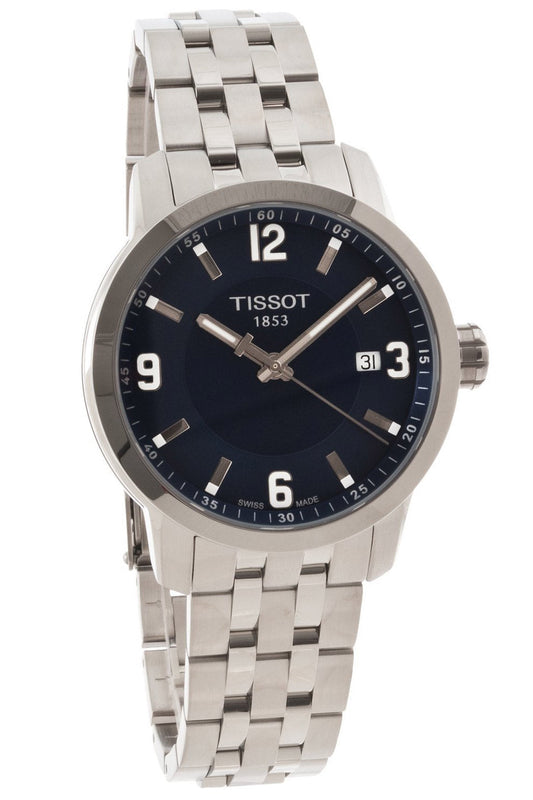 Tissot PRC 200 Stainless Steel Sport Blue Dial T0554101104700 Men's Watch