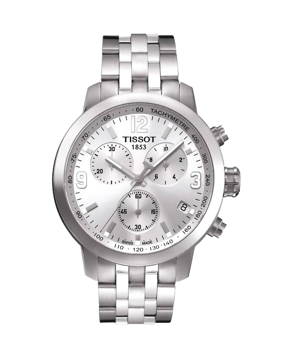 Tissot PRC 200 Sport Silver Dial T0554171103700 Men's Watch