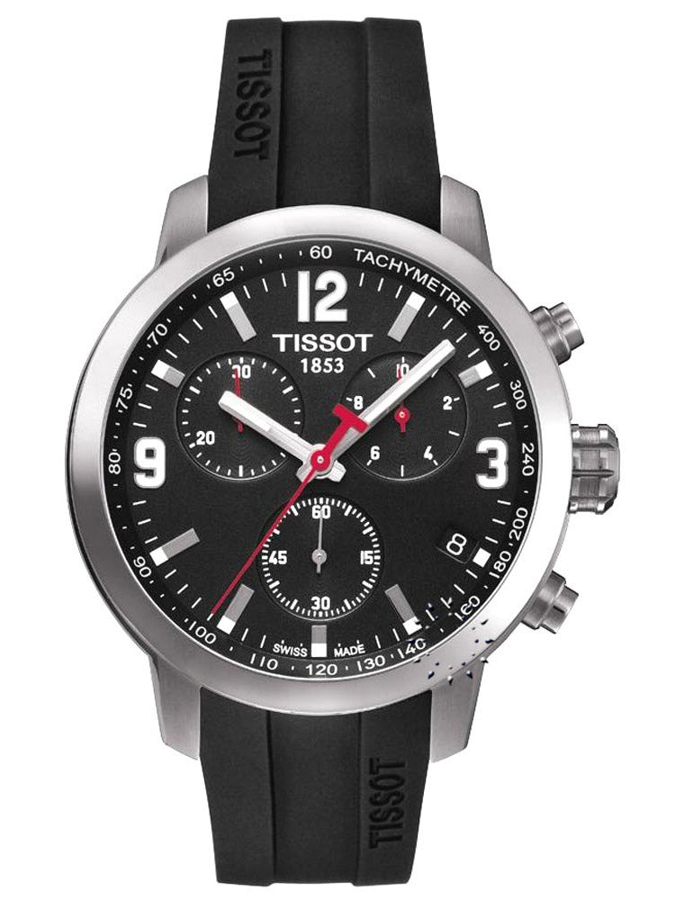 Tissot PRC 200 Swiss Black Dial T0554171705700 Men's Watch