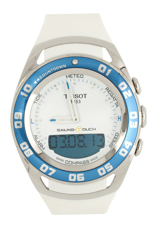 Tissot Sailing Touch White Dial T056.420.17.016.00 Men's Watch