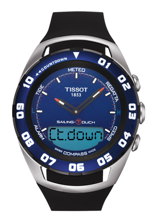 Tissot Sailing Touch Blue Dial T056.420.27.041.00 Men's Watch