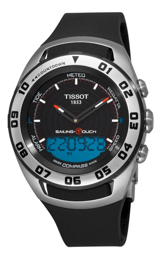 Tissot Sailing Touch Black Dial T056.420.27.051.01 Men's Watch