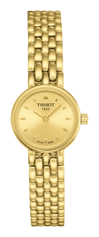 Tissot T-Trend Lovely Champagne / Golden Dial T058.009.33.021.00 Ladies Watch