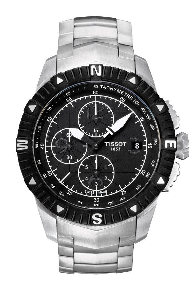 Tissot Navigator Men's Black Automatic Sport T0624271105700 Watch