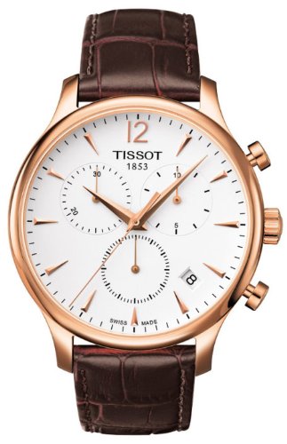 Tissot Tradition Classic Chronograph White Dial T0636173603700 Men's Watch