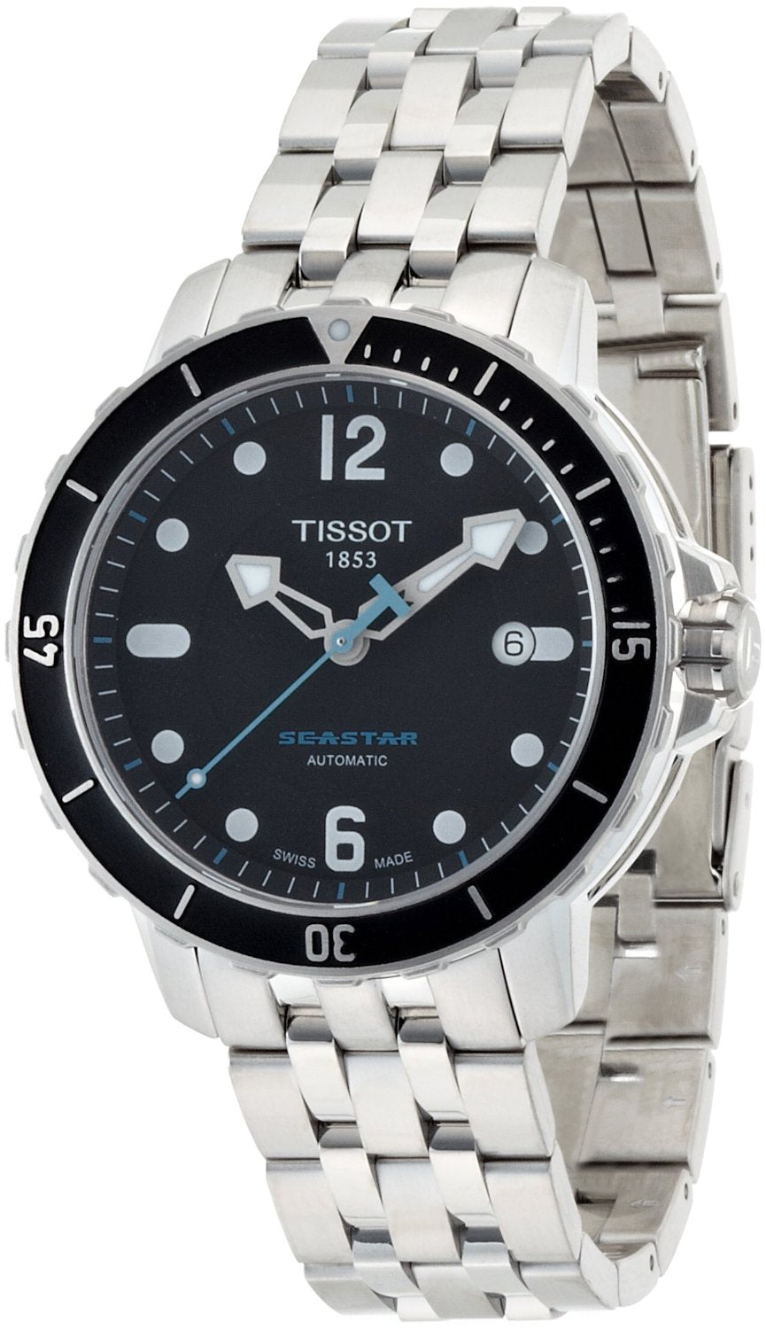 Tissot SeaStar Black Dial T0664071105700 Men's Watch