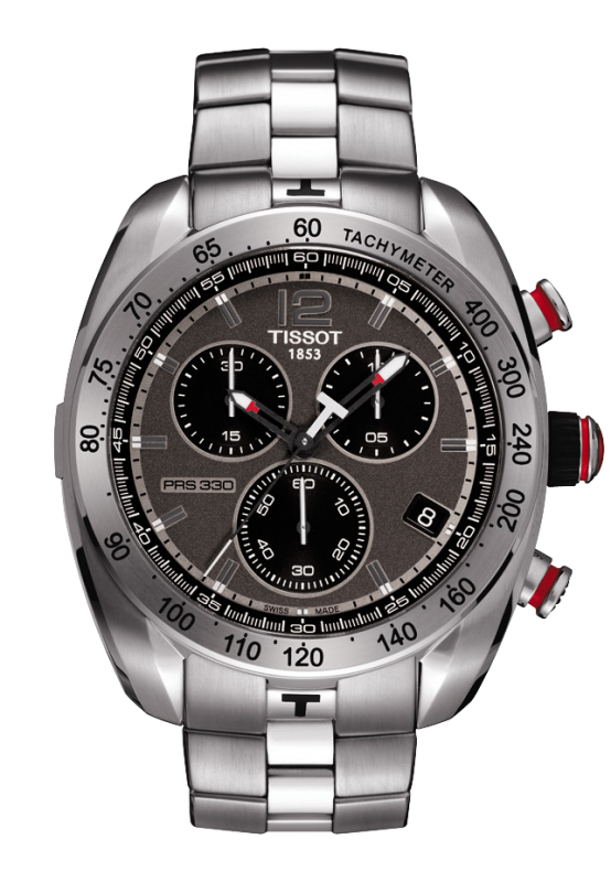 Tissot PRS 330 Chronograph Anthracite Dial T076.417.11.067.00 Men's Watch