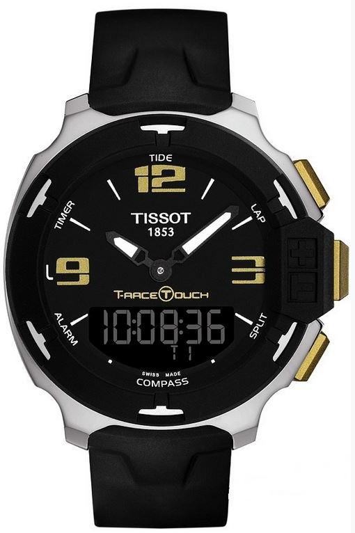 Tissot T-Race Touch Digital Black Dial T0814201705700 Men's Watch