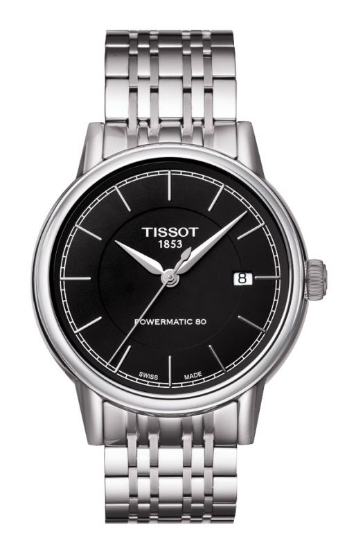 Tissot T-Classic Carson Powermatic Black Dial T0854071105100 Men's Watch