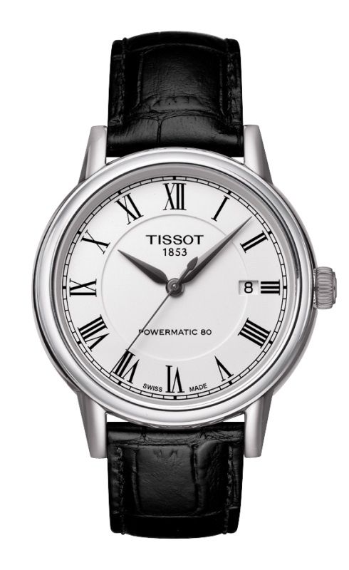 Tissot T-Classic Carson White Dial T0854071601300 Men's Watch