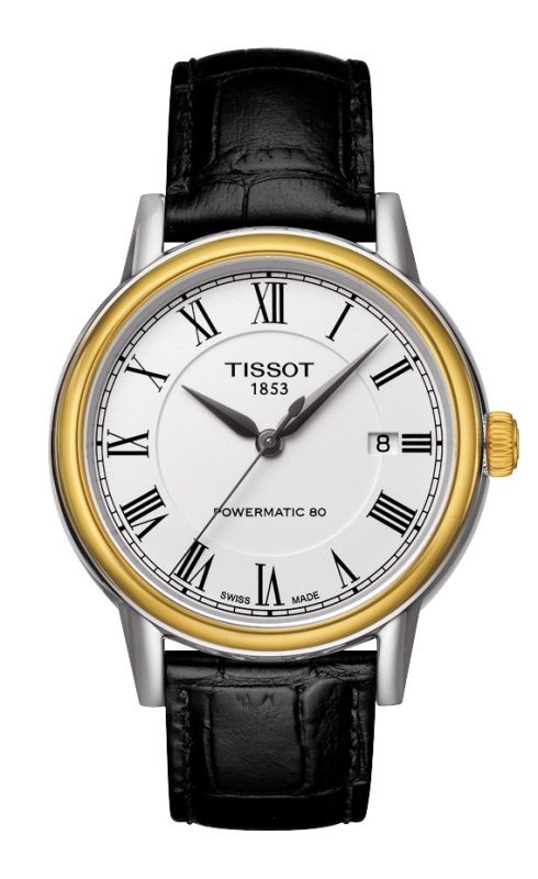 Tissot Carson Classic White Dial T0854072601300 Men's Watch