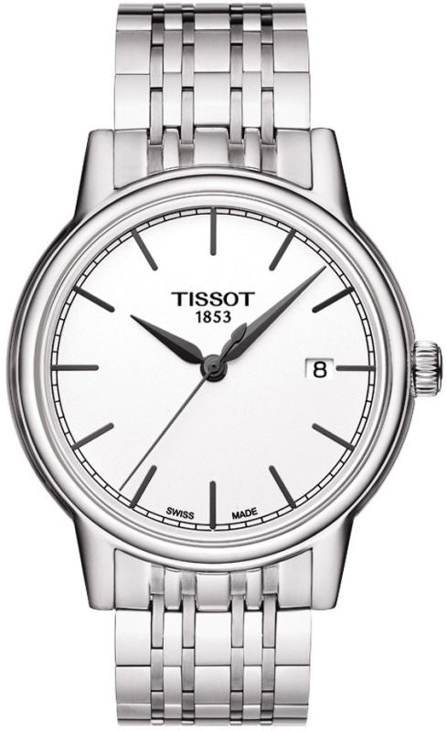 Tissot T-Classic Carson White Dial T0854101101100 Men's Watch