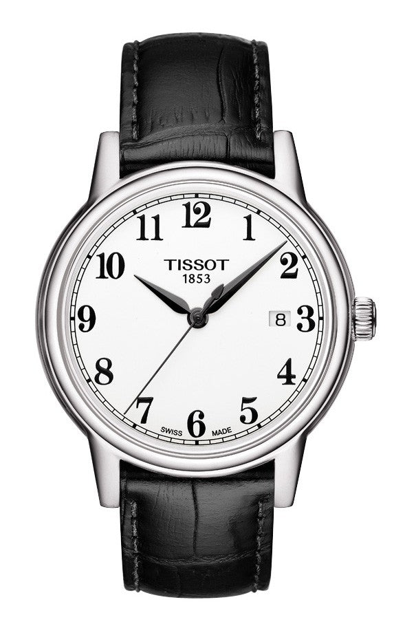 Tissot T-Classic Carson White Dial T0854101601200 Men's Watch