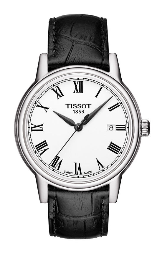 Tissot T-Classic Carson White Dial T0854101601300 Men's Watch