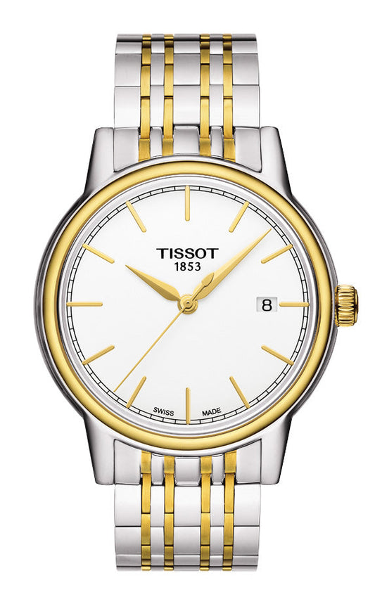 Tissot Carson White Dial T0854102201100 Men's Watch