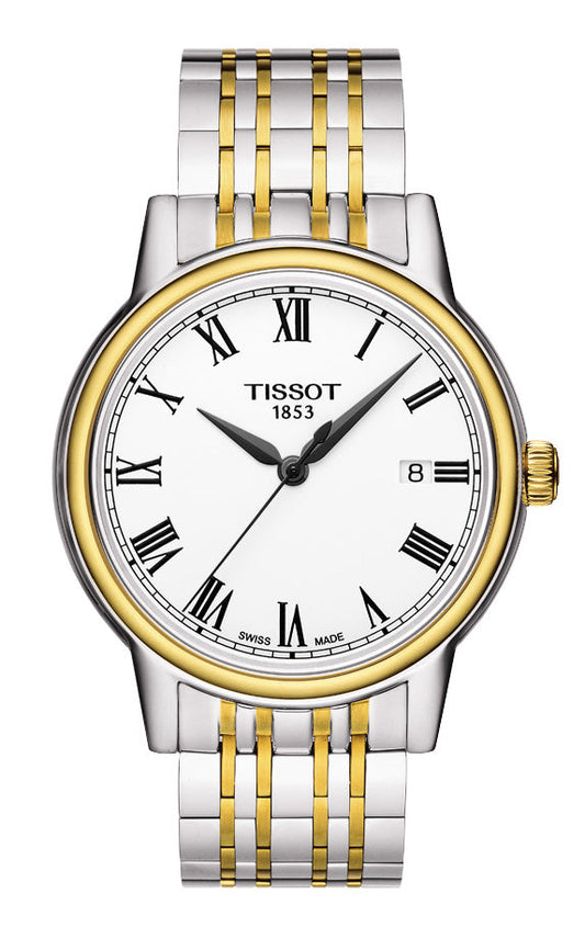 Tissot Carson White Dial T0854102201300 Men's Watch