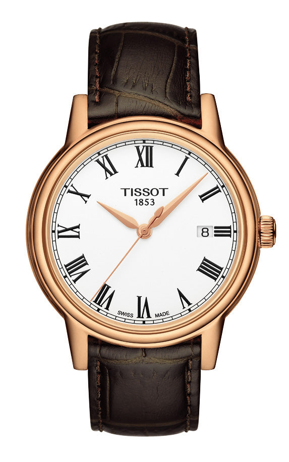 Tissot T-Classic Carson White Dial T0854103601300 Men's Watch