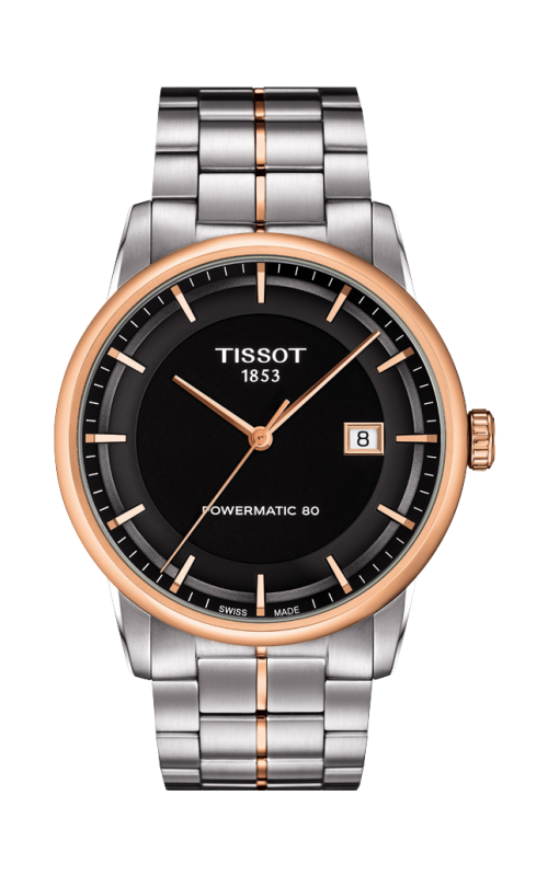 Tissot Luxury Automatic Black Dial T0864072205100 Men's Watch