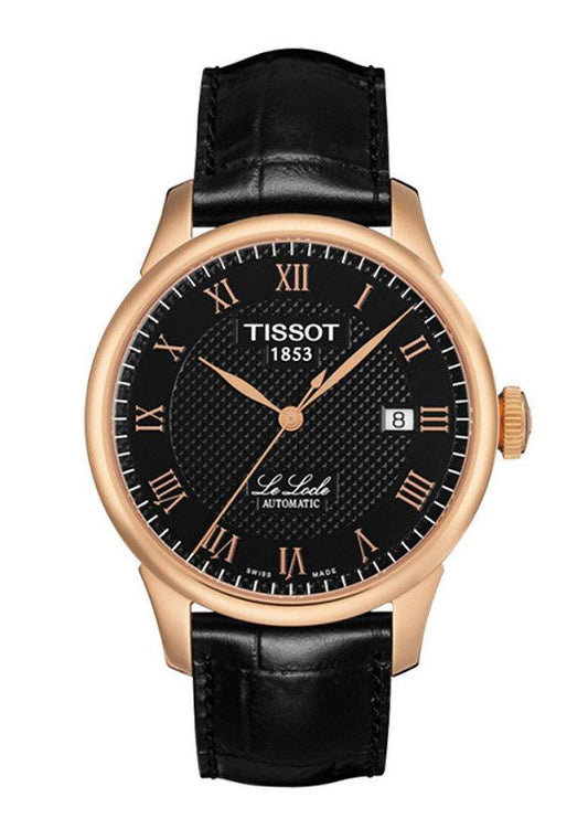 Tissot Le Locle Automatic Black Dial T41.5.423.53 Men's Watch