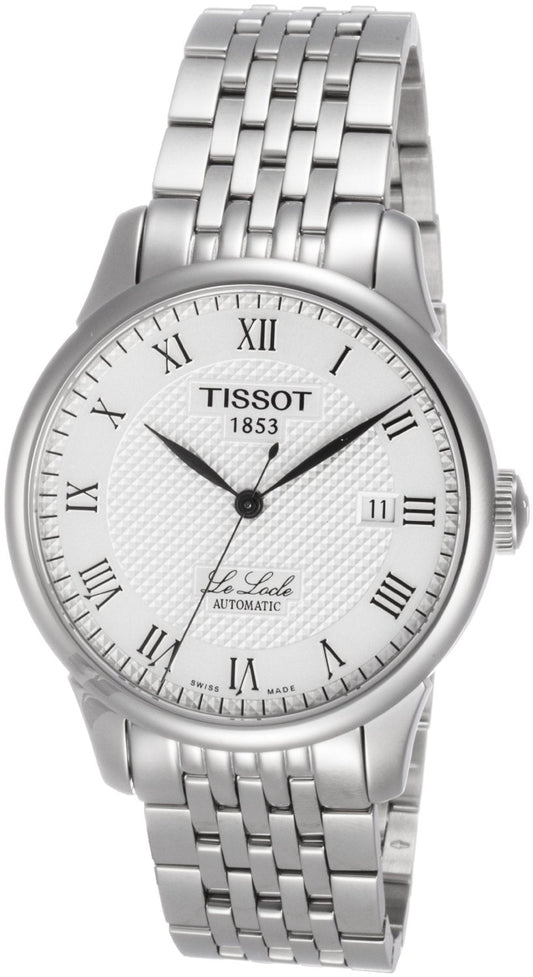 Tissot Le Locle Silver Textured Dial T41148333 Men's Watch