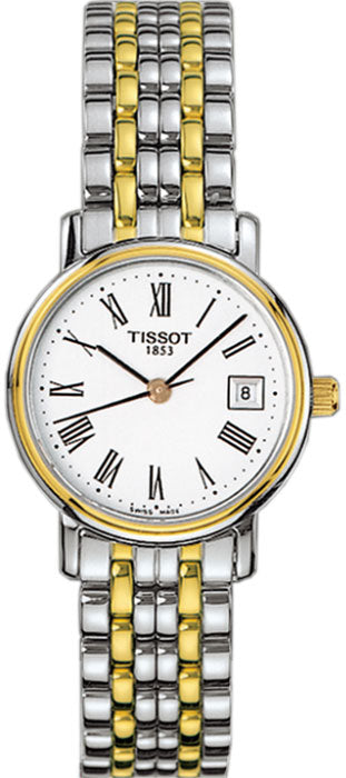 Tissot T-Classic Desire White Dial T52228113 Ladies Watch