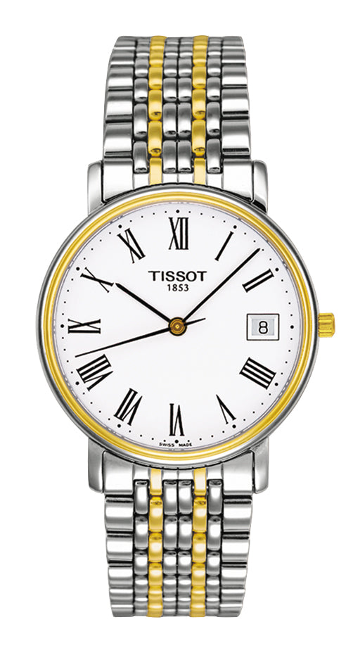 Tissot T-Classic Desire White Dial T52248113 Men's Watch