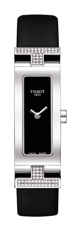 Tissot Equi-T Black Dial T58.1.325.50 Ladies Watch