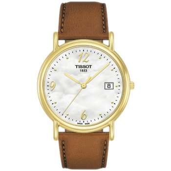 Tissot Carson White Mother Of Pearl Dial T71.3.469.74 Ladies Watch