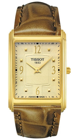 Tissot Helvetia Ladies Quartz Yellow Gold T71.3.608.94 Watch