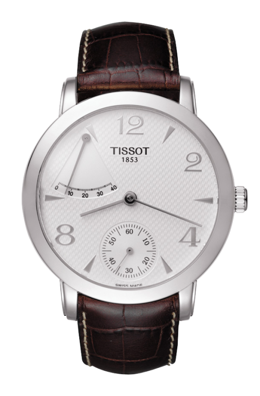 Tissot Sculpture Line Silver Dial T71.5.461.34 Men's Watch