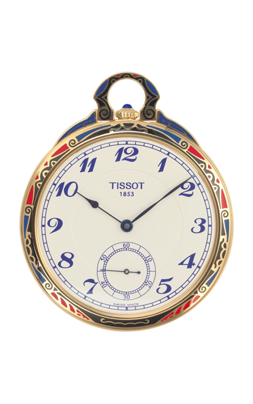 Tissot Replica Ivory Dial T82.3.608.12 Unisex Pocket Watch