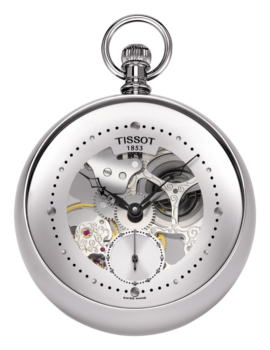 Tissot Specials Silver Dial T82.6.611.31 Unisex Pocket Watch