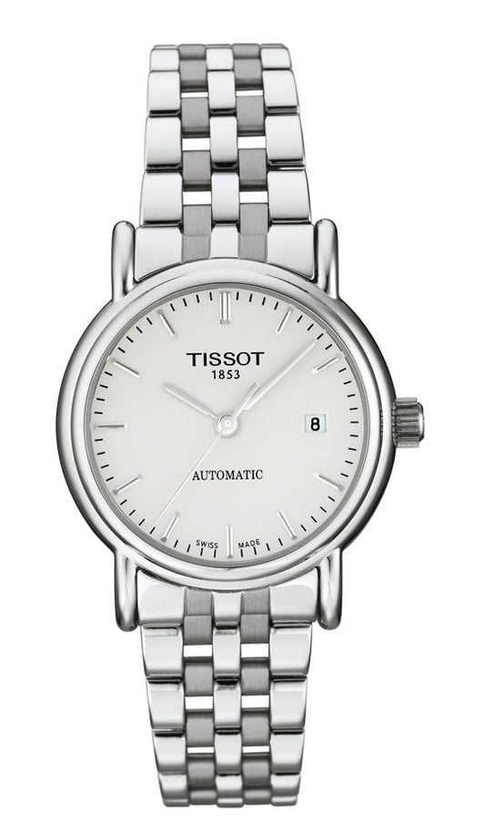 Tissot Carson Automatic White Dial T95.1.183.31 Ladies Watch