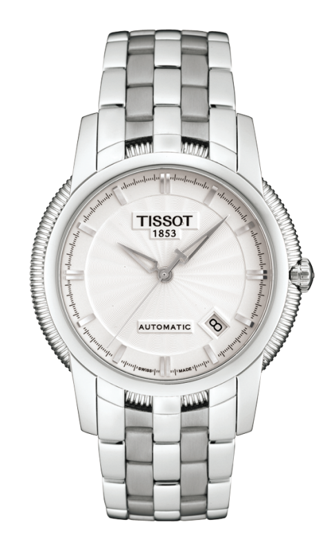 Tissot T-Ring Ballade III Silver Dial T97.1.483.31 Men's Watch