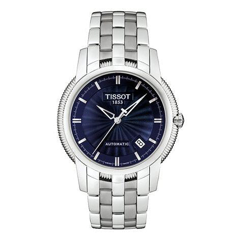 Tissot T-Ring Ballade III Blue Dial T97.1.483.41 Men's Watch