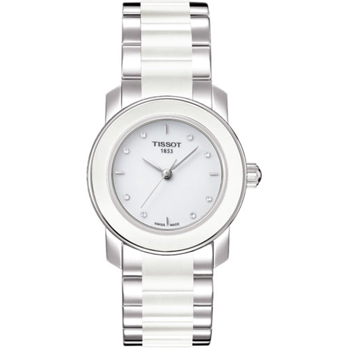 Tissot T-Trend Cera White Dial T0642102201600 Ladies Watch