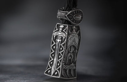 William Henry KEY CHAIN Touchstone 9 'Silver Warrior'
