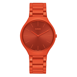 Rado True Round Thinline Les Couleurs™ Le Corbusier Powerful orange 4320S R27095652