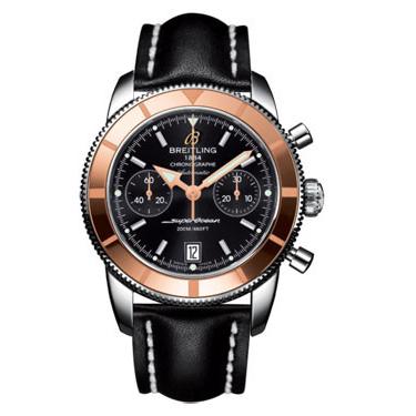 Breitling Superocean Heritage Chronographe 44 Leather Strap U2337012/BB81-leather-black-tang