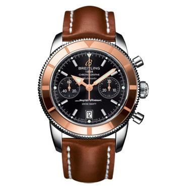 Breitling Superocean Heritage Chronographe 44 Leather Strap U2337012/BB81-leather-gold-tang