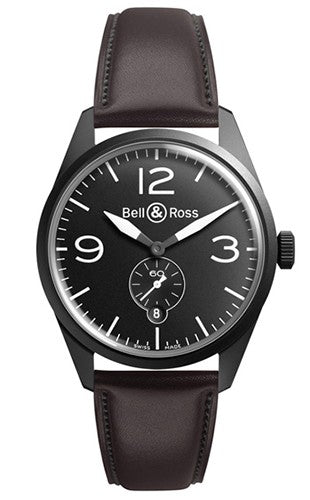 Bell & Ross BR 123 Original Black carbon Watch