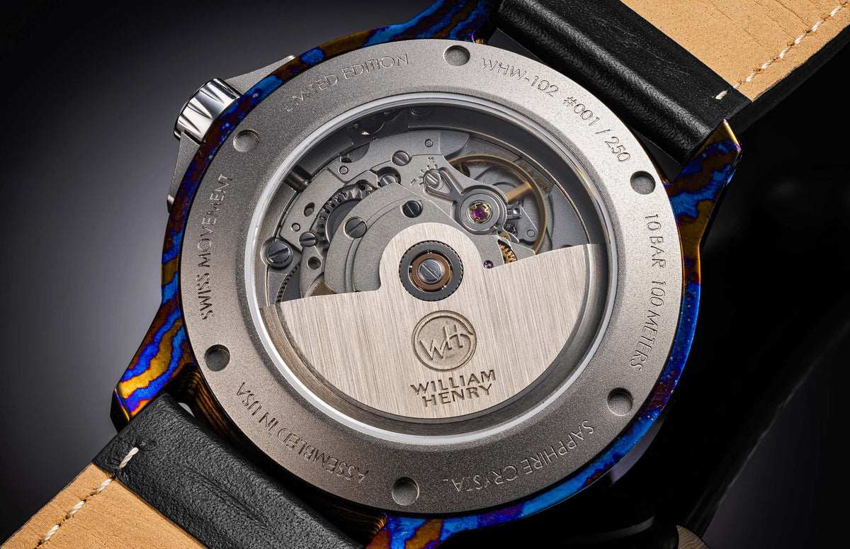 William Henry WATCH Legacy Meteorite W1 MET MOK